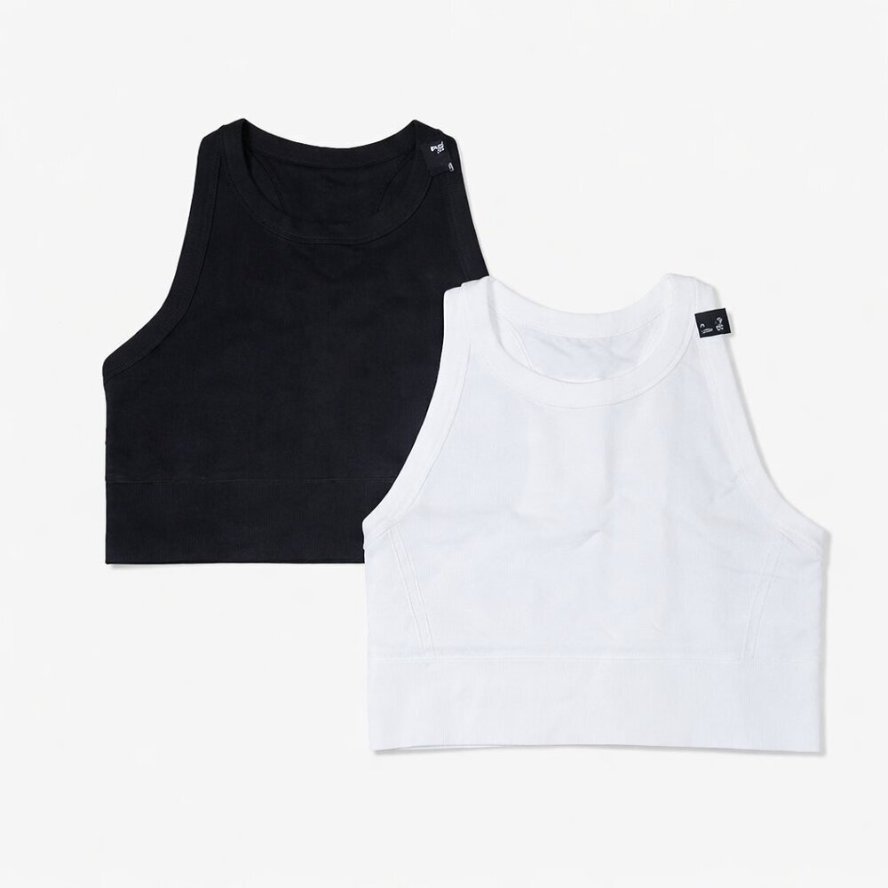 DSG High Neck Brami Bundle Black White XXL Athleisure‎ Clean Girl Active Sporty